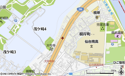 一般国道２８６号 仙台市 道路名 の住所 地図 マピオン電話帳