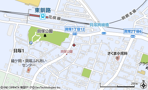 道東住宅地図 釧路市 出版社 の電話番号 住所 地図 マピオン電話帳
