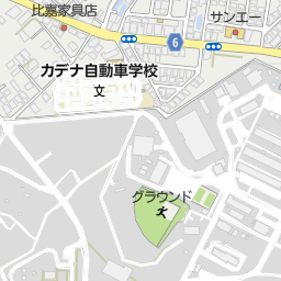 カデナ自動車学校 中頭郡読谷村 教習所 自動車学校 の地図 地図マピオン