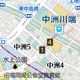 ＴＯＨＯシネマズ天神ソラリア館（福岡市中央区/映画館）の地図｜地図マピオン