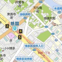 人参公園 福岡市博多区 公園 緑地 の地図 地図マピオン