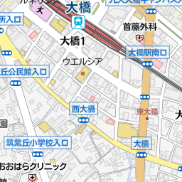 山中動物病院 福岡市南区 動物病院 の地図 地図マピオン