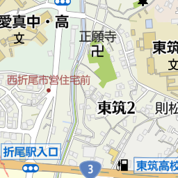 折尾駅（北九州市八幡西区/駅）の地図｜地図マピオン