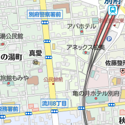 別府温泉 別府市 温泉 の地図 地図マピオン