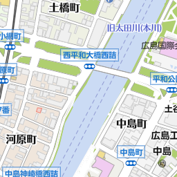 平和記念公園 広島市中区 公園 緑地 の地図 地図マピオン