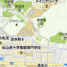 愛媛大学教育学生支援部就職支援課 松山市 大学 大学院 の地図 地図マピオン