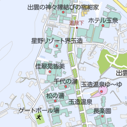 むさしホテル 松江市 ラブホテル の地図 地図マピオン