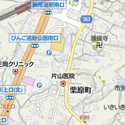 新尾道駅北第二駐車場 尾道市 駐車場 コインパーキング の地図 地図マピオン