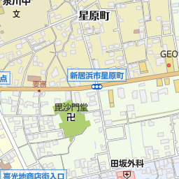 ファンキータイム 新居浜店 新居浜市 漫画喫茶 インターネットカフェ の地図 地図マピオン