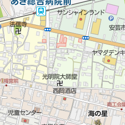 ボンニー 安芸店 安芸市 美容院 美容室 床屋 の地図 地図マピオン