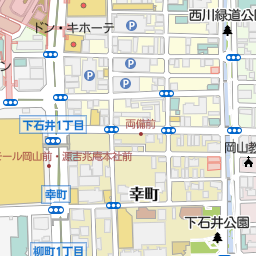 アークホテル岡山 岡山市北区 ビジネスホテル の地図 地図マピオン