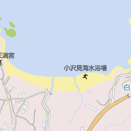 白兎海岸 鳥取砂丘 鳥取市 渚100選 の地図 地図マピオン