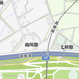 四国三郎橋 徳島市 橋 トンネル の地図 地図マピオン