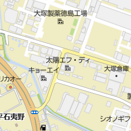 ハナテン車買取り専門店 徳島バイパス店重機 建機 トラック バス買取り事業部 徳島市 中古車ディーラー 販売 の地図 地図マピオン