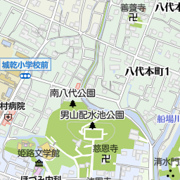 姫路城 大手門 姫路市 世界遺産 の地図 地図マピオン