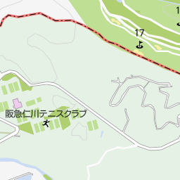 甲山森林公園 西宮市 公園 緑地 の地図 地図マピオン