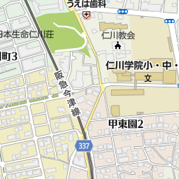 ヘアサロンひぐち甲東園店 西宮市 美容院 美容室 床屋 の地図 地図マピオン ヘアサロンひぐち甲東園店 西宮市 美容院 美容室 床屋 の地図 地図マピオン