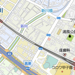 阪神甲子園球場 西宮市 野球場 の地図 地図マピオン