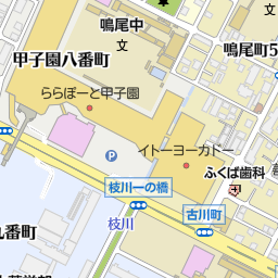 三井ショッピングパーク ららぽーと甲子園 西宮市 アウトレット ショッピングモール の地図 地図マピオン