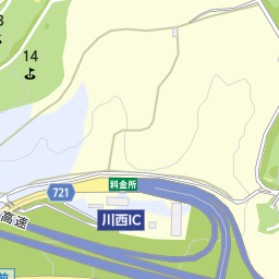 川西ｉｃ 川西市 高速道路ic インターチェンジ の地図 地図マピオン