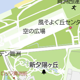 舞洲スポーツアイランド 空の広場（大阪市此花区/イベント会場）の地図