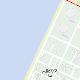 大阪府堺市西区築港浜寺西町の地図 34 135 地図マピオン