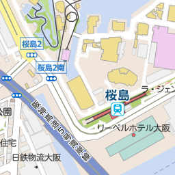 ユニバーサル スタジオ ジャパン ｕｓｊ 大阪市此花区 遊園地 テーマパーク の地図 地図マピオン