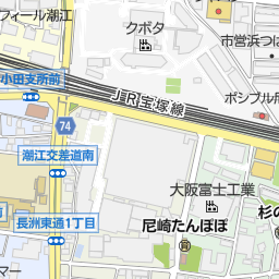 兵庫県立尼崎小田高等学校 尼崎市 高校 の地図 地図マピオン