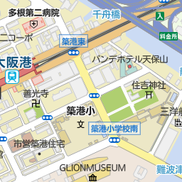 大阪港駅 大阪市港区 駅 の地図 地図マピオン