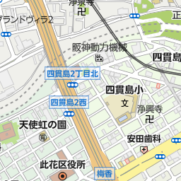 シスター美容室 大阪市此花区 美容院 美容室 床屋 の地図 地図マピオン