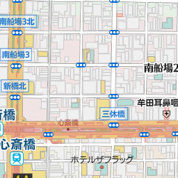 心斎橋駅 大阪市中央区 駅 の地図 地図マピオン