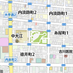 谷町四丁目駅 大阪市中央区 駅 の地図 地図マピオン