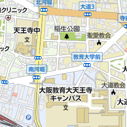 あべのキューズモール 大阪市阿倍野区 アウトレット ショッピングモール の地図 地図マピオン