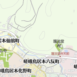 京都市立嵯峨小学校 京都市右京区 小学校 の地図 地図マピオン