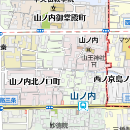 西大路御池駅 京都市中京区 駅 の地図 地図マピオン