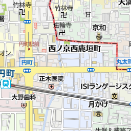 タイムズコナミスポーツクラブ西大路御池 京都市中京区 駐車場 コインパーキング の地図 地図マピオン