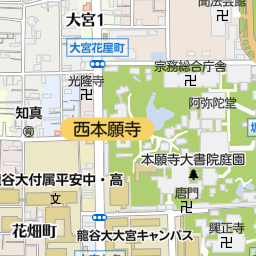 ユニクロ五条丹波口店駐車場 京都市下京区 駐車場 コインパーキング の地図 地図マピオン