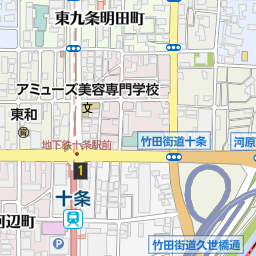 金太郎京都南店 京都市南区 漫画喫茶 インターネットカフェ の地図 地図マピオン