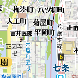 京都駅（京都市下京区/駅）の地図｜地図マピオン