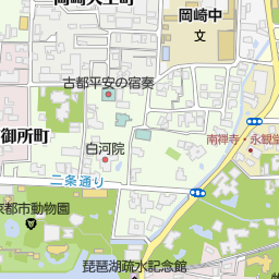 平安神宮 京都市左京区 神社 寺院 仏閣 の地図 地図マピオン