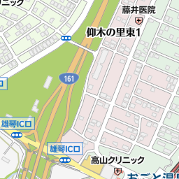 仰木雄琴ｉｃ 大津市 高速道路ic インターチェンジ の地図 地図マピオン