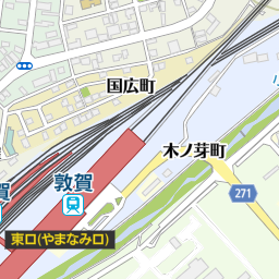 敦賀駅交流施設オルパーク観光案内所 敦賀市 その他観光地 名所 の地図 地図マピオン