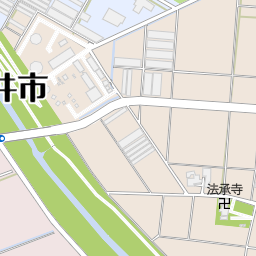 わかばテニスコート 福井市 テニスコート スクール の地図 地図マピオン