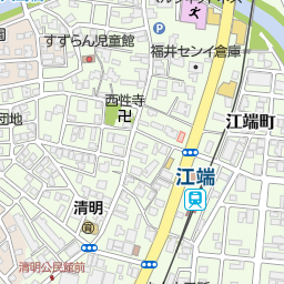 ショッピングシティ ベル あじさいホール 福井市 イベント会場 の地図 地図マピオン