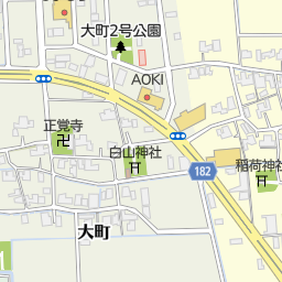 ショッピングシティ ベル あじさいホール 福井市 イベント会場 の地図 地図マピオン