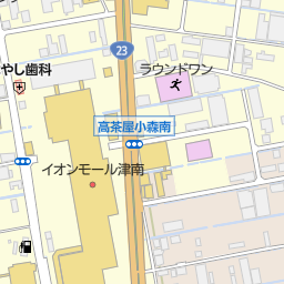 亜熱帯 津南高茶屋店 津市 漫画喫茶 インターネットカフェ の地図 地図マピオン