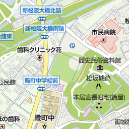 Jr松阪駅 松阪市 バス停 の地図 地図マピオン