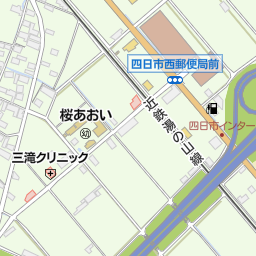 セブンイレブン四日市西郵便局前店 四日市市 コンビニ の地図 地図マピオン