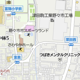 野々市市役所 野々市市 市役所 区役所 役場 の地図 地図マピオン