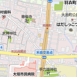 マンガ喫茶ファンタジー 大井店 大垣市 漫画喫茶 インターネットカフェ の地図 地図マピオン